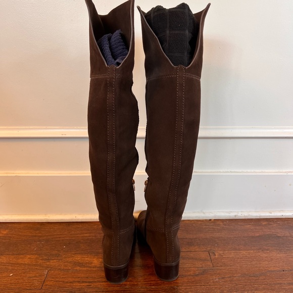 Coach Lucia over-the-knee suede boots - Picture 3 of 6